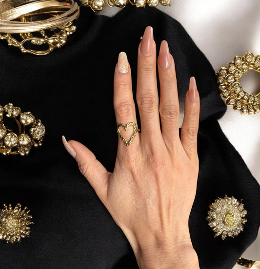 Anillo Corazon Abierto