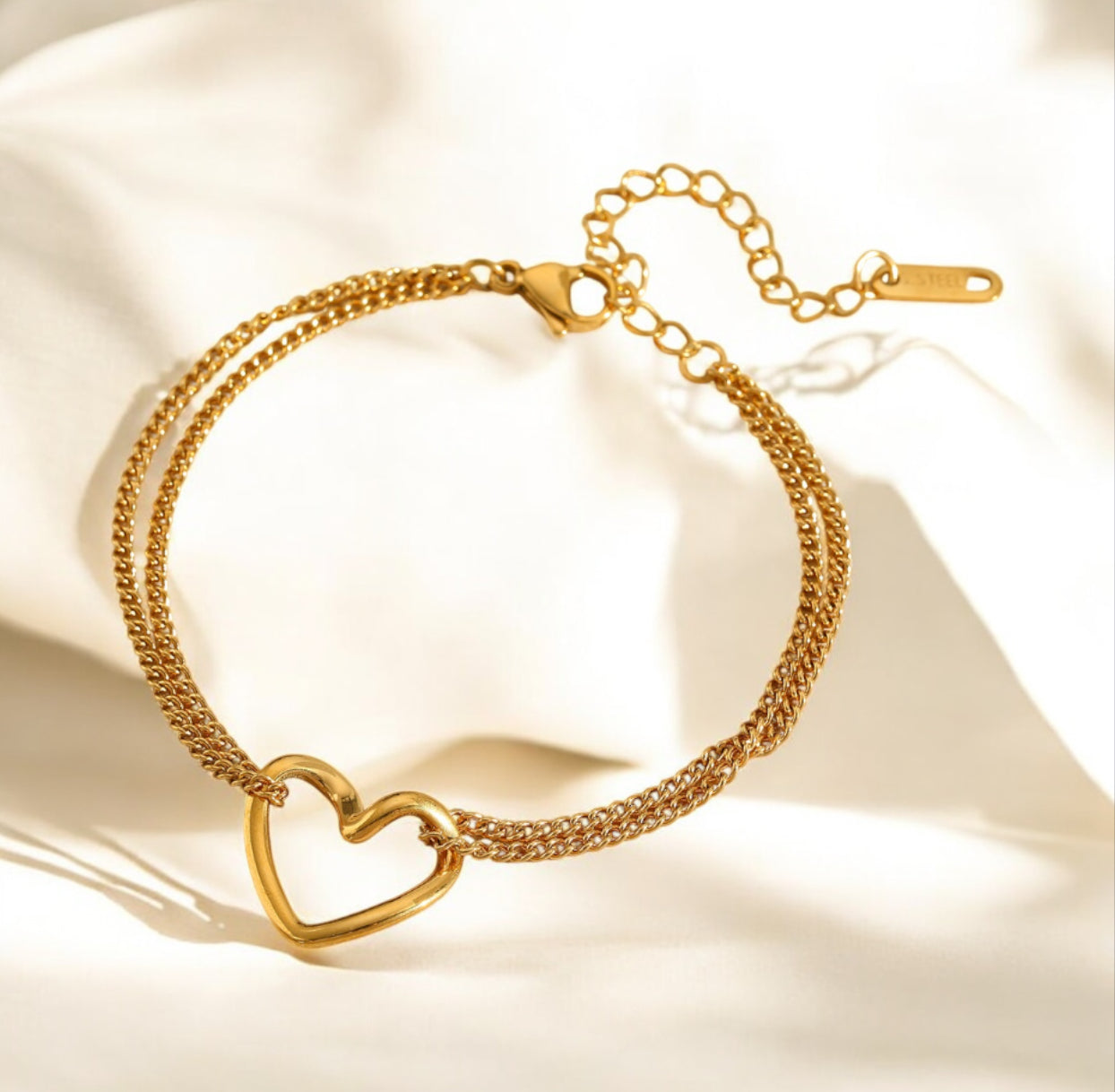 Pulsera Corazón Vazado